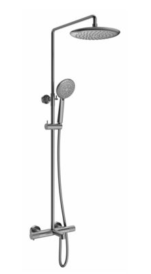 High Luster Finish Hand Shower Mixer Set Robust Copper Construction Thermostatic Rain Shower